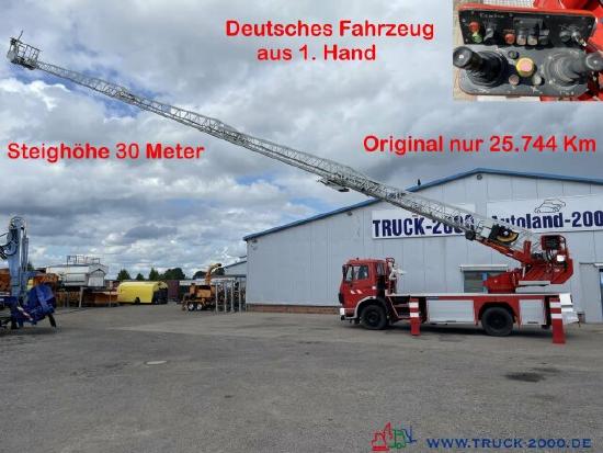 1422NG Ziegler Feuerwehr Leiter 30m Rettungskorb