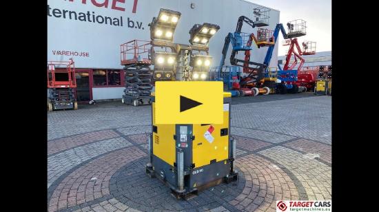 Atlas Copco QLB60 Tower Light 4x350W Led w/generator