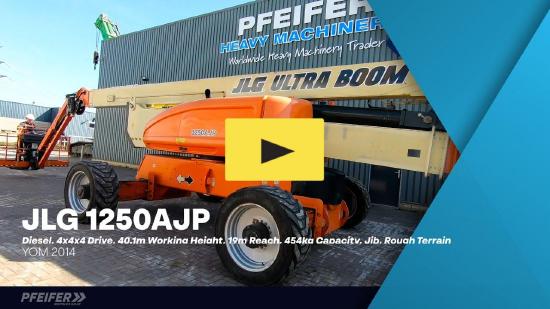 JLG 1250AJP Diesel, 4x4x4 Drive, 40.1m Working Height,