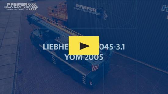 Liebherr LTM1045-3.1 Diesel, 6x4 Drive And 6-Wheel Steering