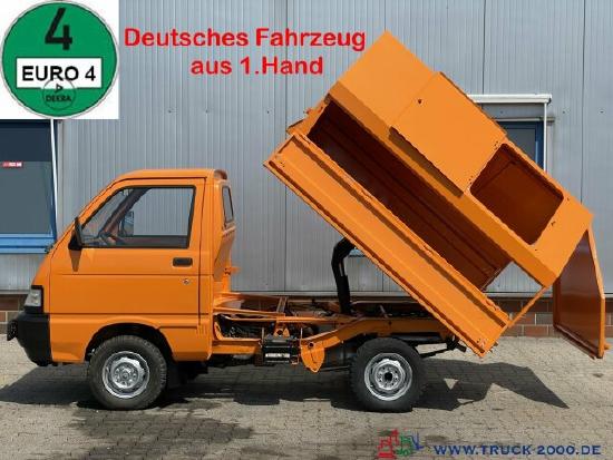 Piaggio Porter Kipper Müllwagen- Gehweg Reinigung 1.Hand