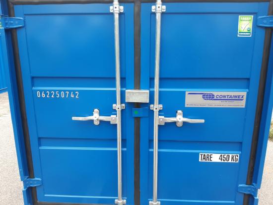 Containex Lagercontainer LC6 blau
