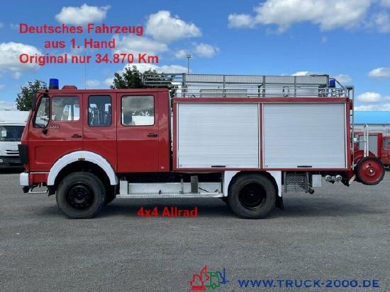 LK 1222 4x4 Ziegler Feuerwehr 1620 L. Tank+Pumpe