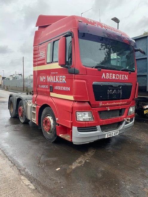 MAN TGX 440 2010 BREAKING FOR SPARES