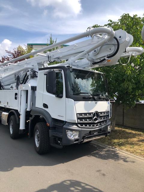 Schwing S 61 SX Truck mounted concrete pump buy new in North