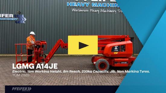 LGMG A14JE Guarantee! Electric, Only 39h Working Hours,