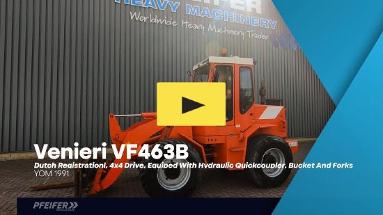 Venieri VF463B Valid Inspection, Dutch Registration, Hydr.