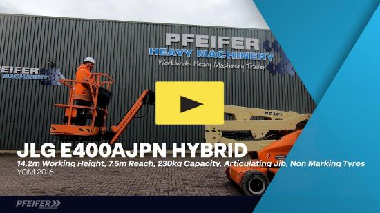 JLG E400AJPN Guarantee! Hybrid, 14.2m Working Height,