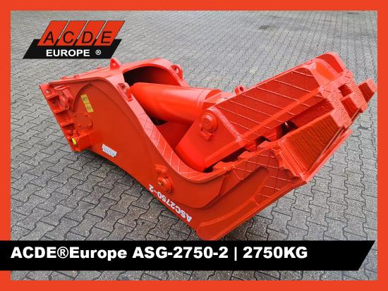 ACDE ®Europe ASC-2750-2-AC010 | 2750 kg | 30~40t | Starre Pulverisierer | NEU!!!