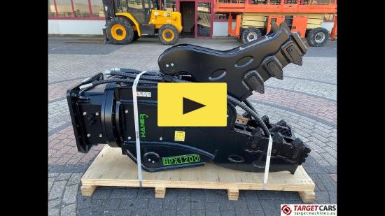 Häner HPX1200 Pulverizer Rotation Shear 12~18T NEW
