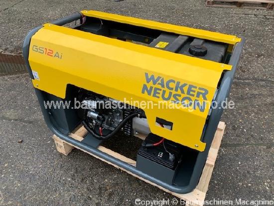 Wacker Neuson GS 12 AI Generator NEU