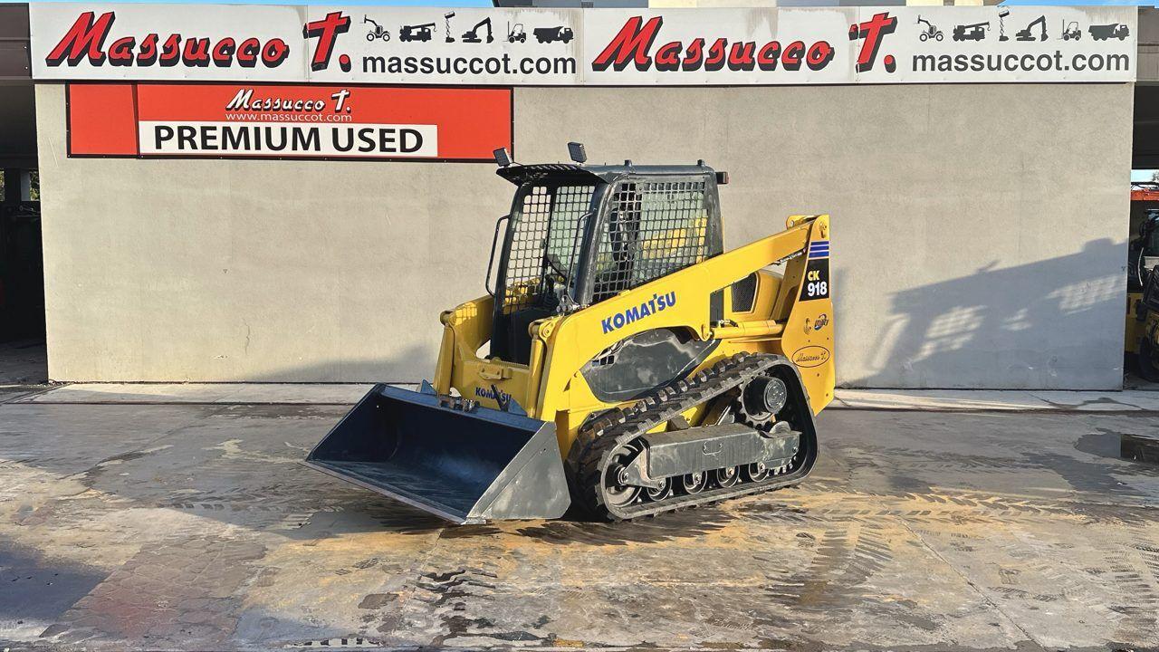 Komatsu announces its all-new skid steer loaders
