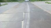 Stahlplatten, Fahrbleche, Baustraßen