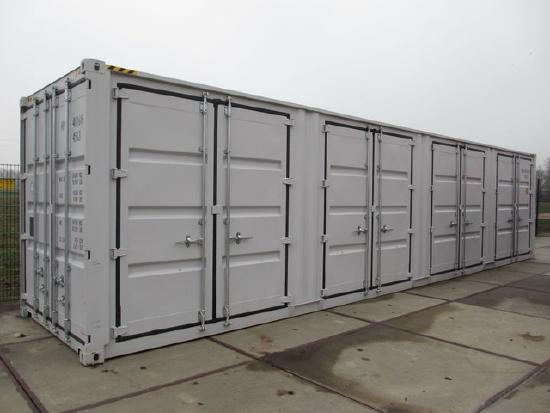 New 40FT High cube container with side doors