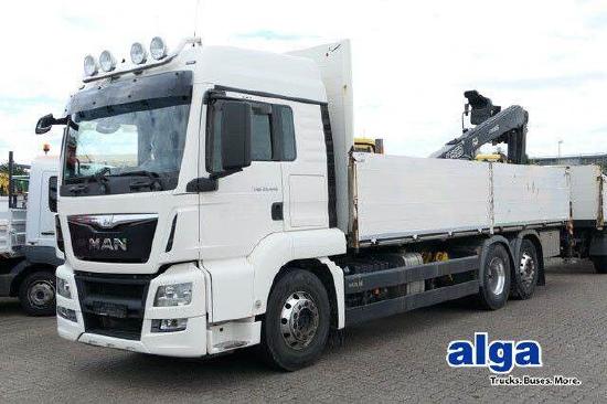 MAN 26.440 TGS LL 6x2, Kran Fassi F195AS.22, AHK, AC