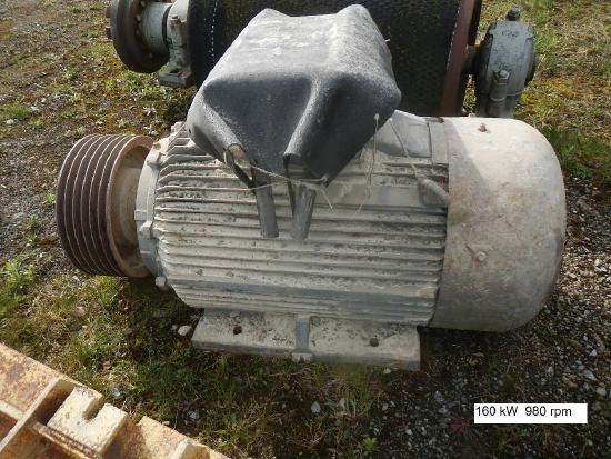 160 kW 980 rpm