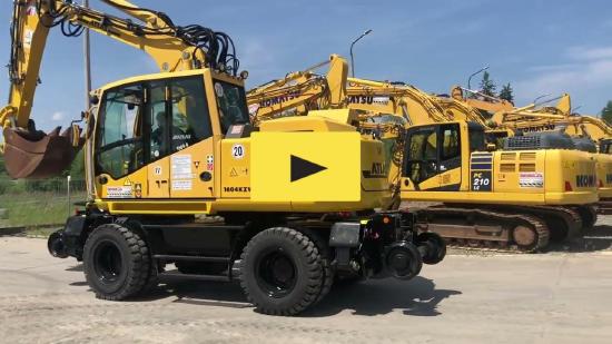 Atlas 1604 K ZW  ROAD-RAIL EXCAVATOR