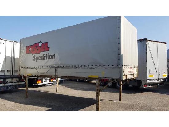 Krone 2 x 7,45m XL12642 Wechselbrücken Planen 2 x 7,45m