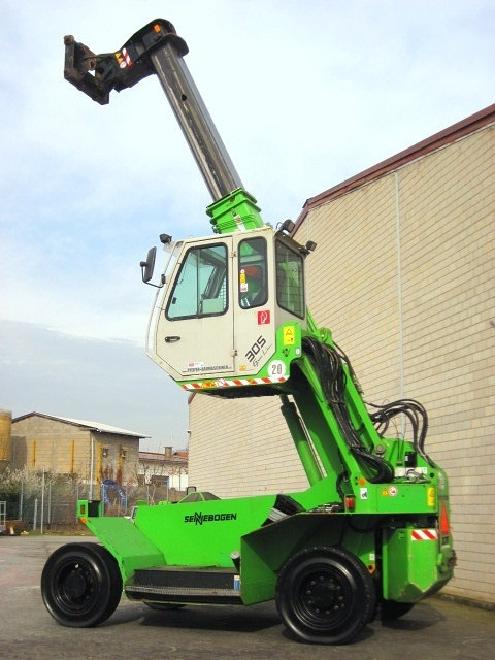 Sennebogen 305 MH - 4x4x4 - 7.2m / 5t. - KLIMA