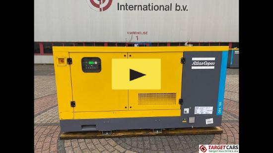 Atlas Copco Copco QES100 Diesel 100KVA Generator 400/230V Unused