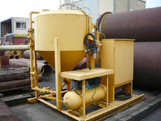 Cuoghi Bentonite mixing plant / Bentonitmischanlage