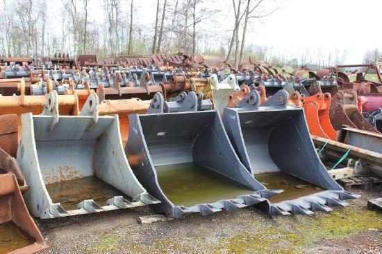 Many different makes and types of attachments, used or new.