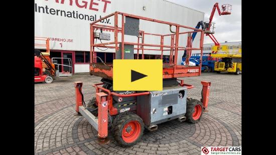 Skyjack SJ6832 RT Diesel 4x4 Scissor Work Lift 1180cm