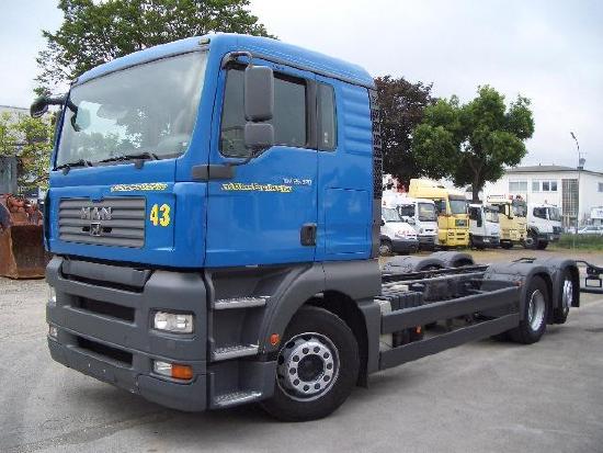 MAN 26.320 6x2 Flachdach 3. Achse Lenkachse