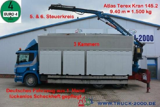 Scania P380 Glas Wertstoff Sammler Recycling 37m³1.Hand