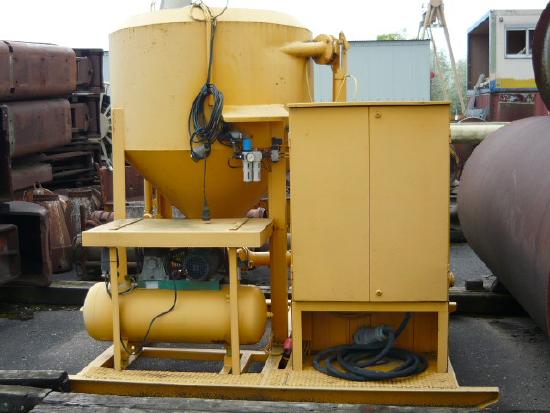 Cuoghi Bentonite mixing plant / Bentonitmischanlage