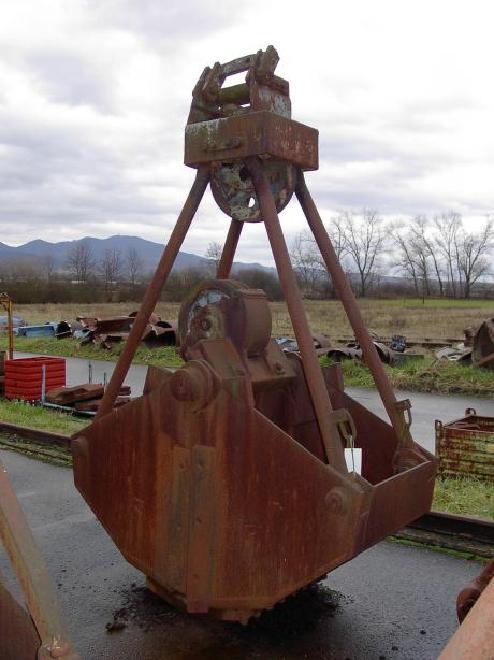 Baggergreifer / Clamshell bucket 0,75 cbm