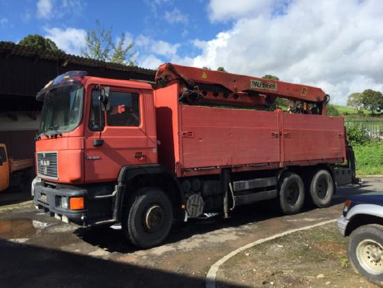 MAN 25.322 Kran PK22000, 6x4 Autokan-top Zustand