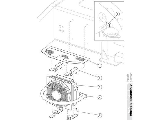 Niftylift HR21D oilcooler p19935 compleet assy