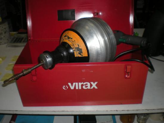VIRAX DEBOUCHEUR ELECTRIQUE LONGUEUR 7.50 M