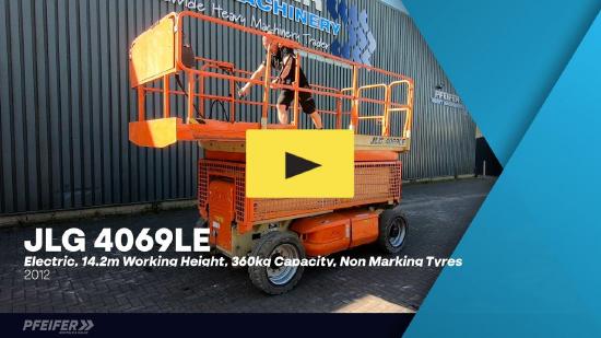 JLG 4069LE Electric, 14.2m Working Height, 360kg Capac