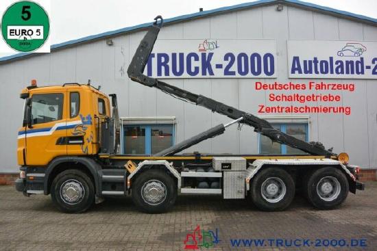 Scania G 480 8x4 Knick-Schub Haken 24 Tonnen Retarder