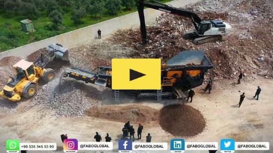 FABO FTJ-1175 MOBILE JAW CRUSHER 150-300 TPH | AVAILABLE IN STOCK