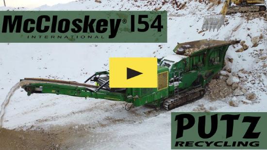Mc Closkey I54 impact crusher