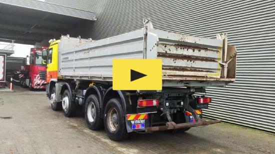 Actros 4141 8x4 Meiller 3 Seitenkipper