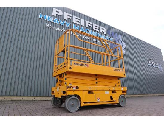 Haulotte Compact 10 Electric, 10m Working Height, 450kg Cap