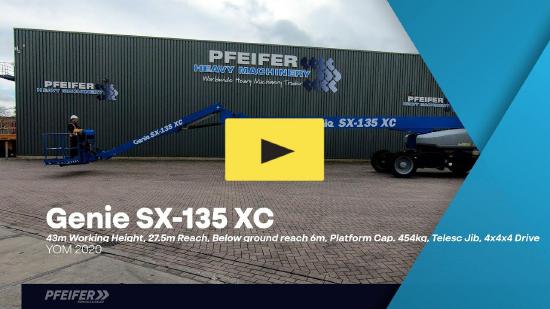 Genie SX135 XC Valid inspection, *Guarantee! 43m Working