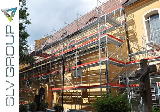 Scaffolding steiger stillas stillads aluminium set