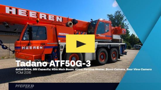 Tadano ATF50G-3 Dutch Registration, Valid inspection, *Gu