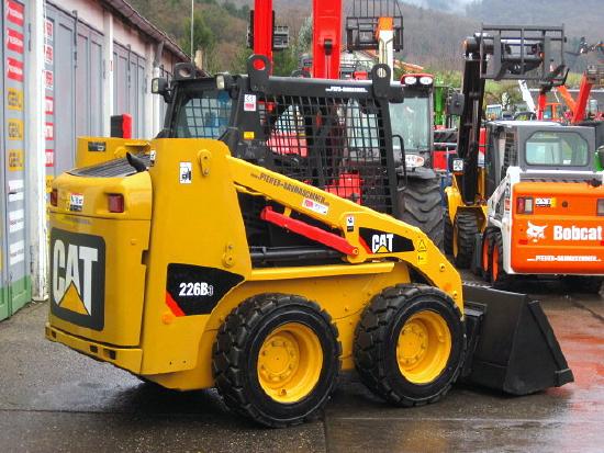 Caterpillar Kompaktlader CAT 226-B3 Zusatzhydr. vgl. 216 246