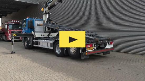 DAF CF 400 6x2 Effer 265/4S VDL 18 Tons Cable System