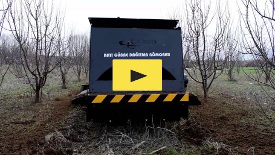 Manure Spreader for orchard