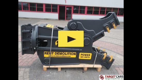 Rent Demolition RD20 Hydr Rotation Pulverizer Shear 21~28T NEW