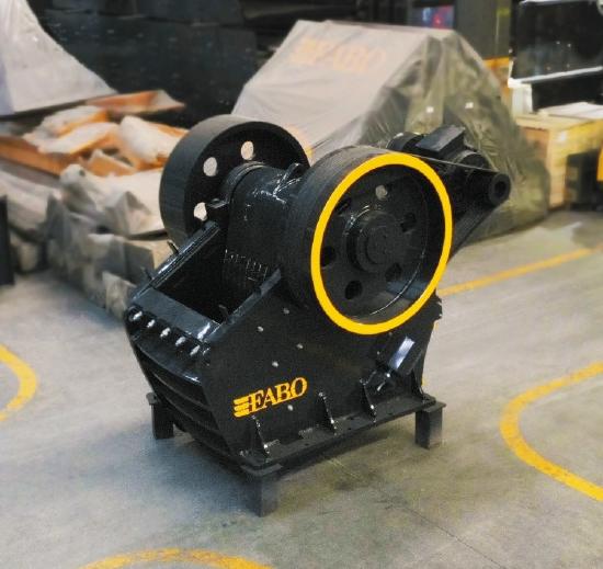 FABO CLK-90 SERIES 120-180 TPH PRIMARY JAW CRUSHER