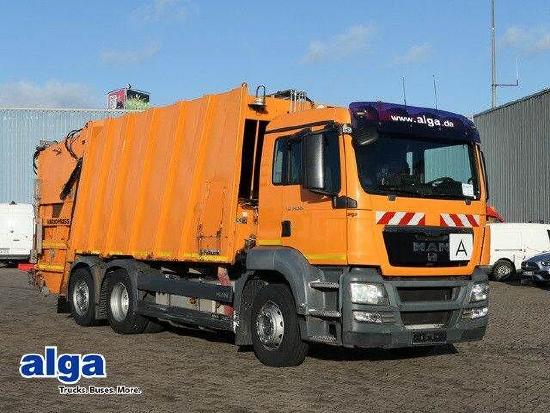 MAN 26.320 TGS BL 6x2, Faun, Vario Press, Zöller