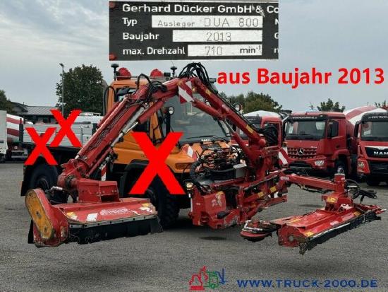 Dücker Unimog Dücker Mähkombi RSM Mäher Ausleger